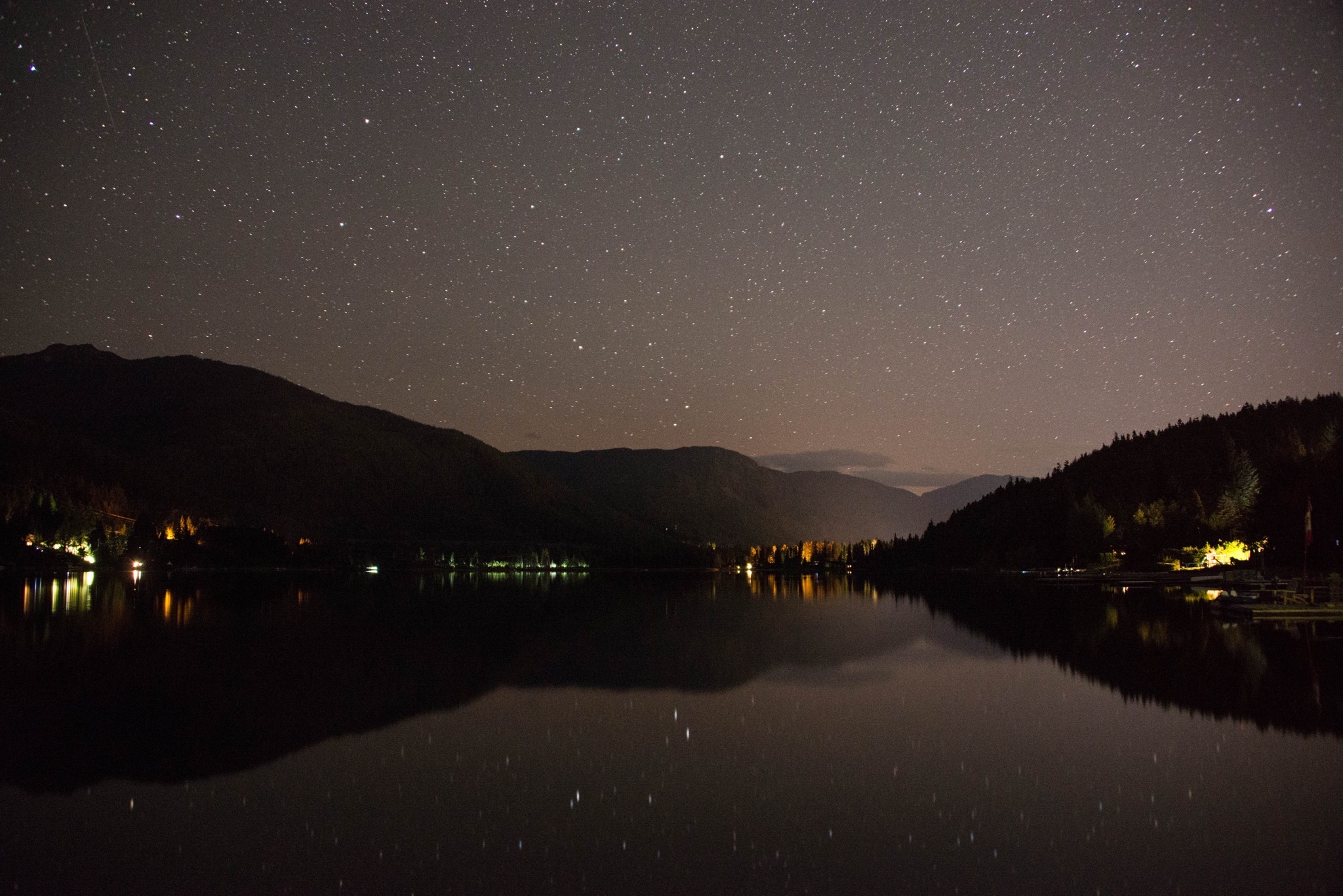 Starry night in Whistler