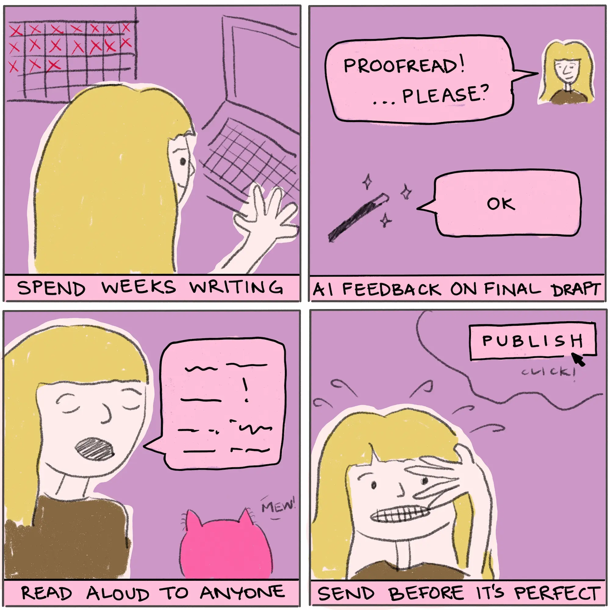My blog writing process
