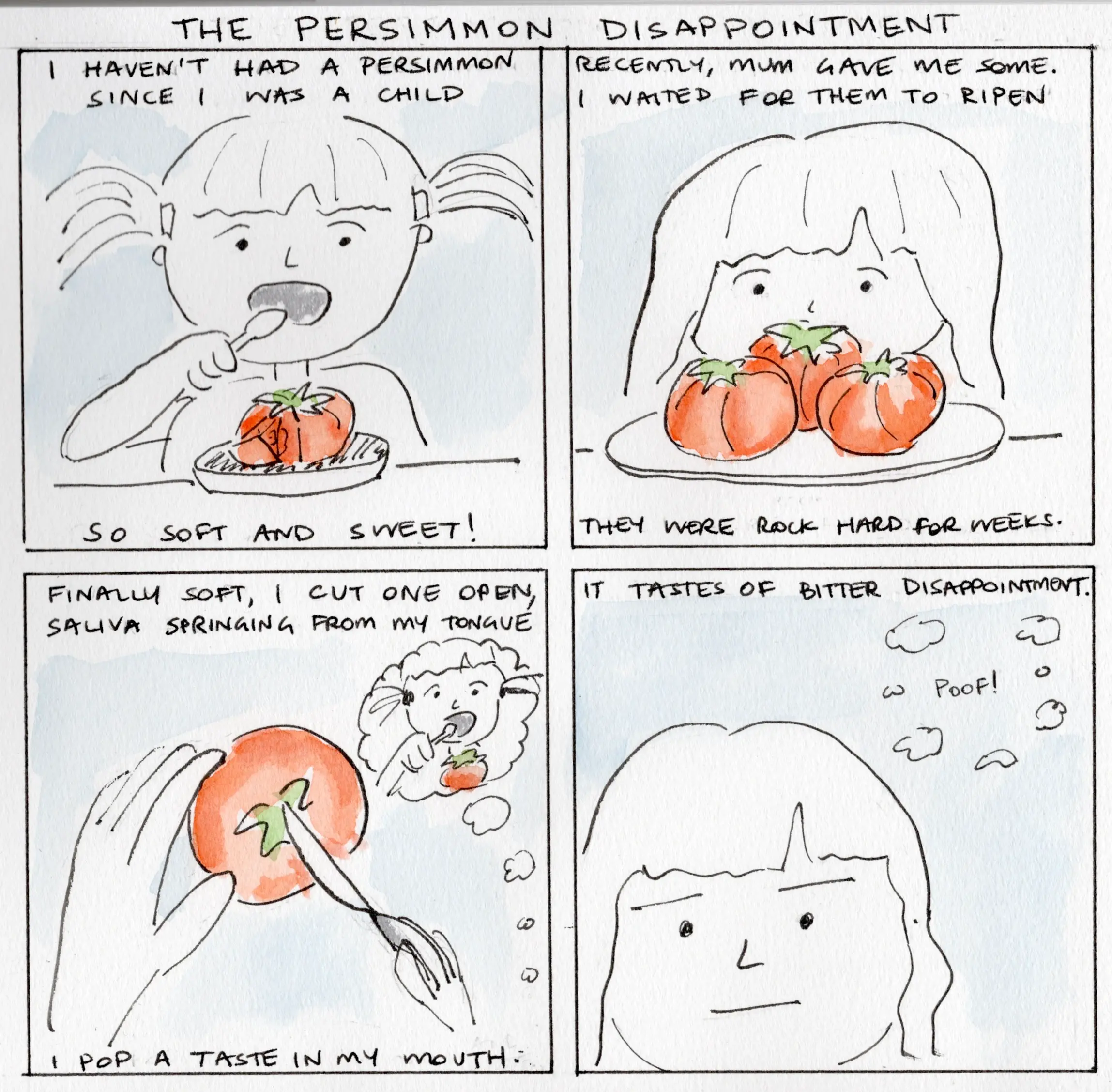 The persimmon disappointment