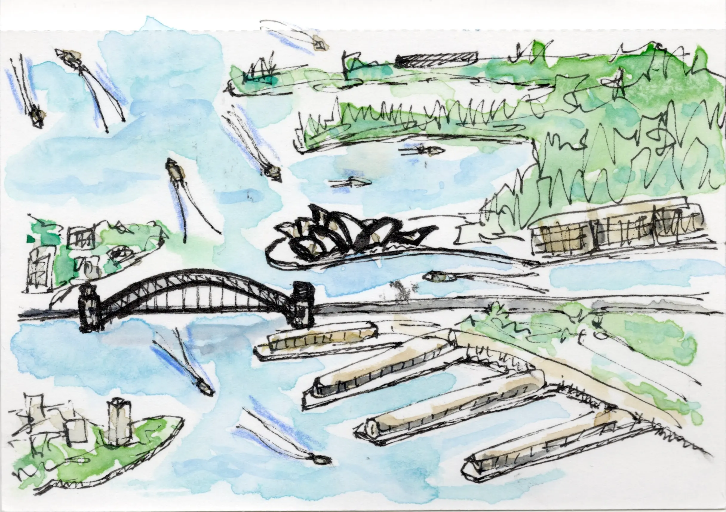 Finding my way as an urban sketcher