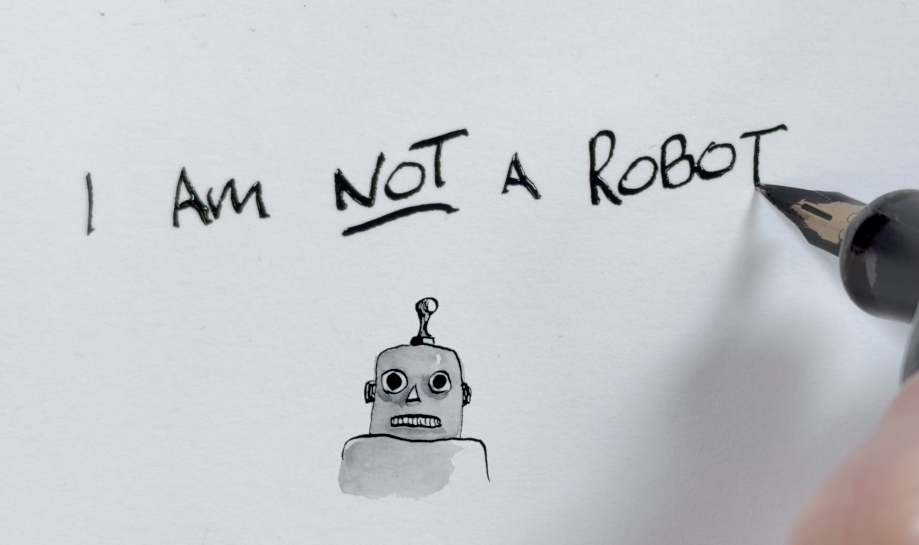 I Am Not a Robot